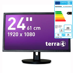 TERRA LED 2435W HA Noir DP+HDMI GREENLINE PLUS 3031215