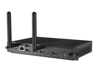 Avocor - Lecteur d'affichage numérique à encastrer - 16 Go RAM - Intel Core i7 - SSD - 256 Go - Windows 11 Pro - 4K UHD (2160p) - 60 pi/s - noir AVC-OPSI7-G124K