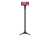 Compulocks Borne tablette universelle Magnétique Ajustable (câble antivol inclus) - Pied - pour tablette - verrouillable - acier galvanisé - noir - posé sur le sol MNTXADJ01