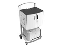 Compulocks Armoire de chargement Class mobile pour 16 Tablettes/ ordinateurs portables prise électrique EU - Chariot (support uniquement) - acier soudé - Taille d'écran : 13" UNO-EU